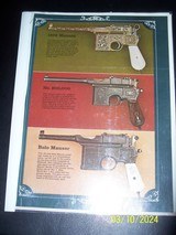SYSTEM MAUSER book, Broomhandle pistol model 1896 - 8 of 9