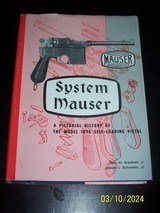 SYSTEM MAUSER book, Broomhandle pistol model 1896