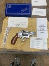 Smith & Wesson Model 66-1 Factory Class B Engraving .357 Mag - 3 of 5