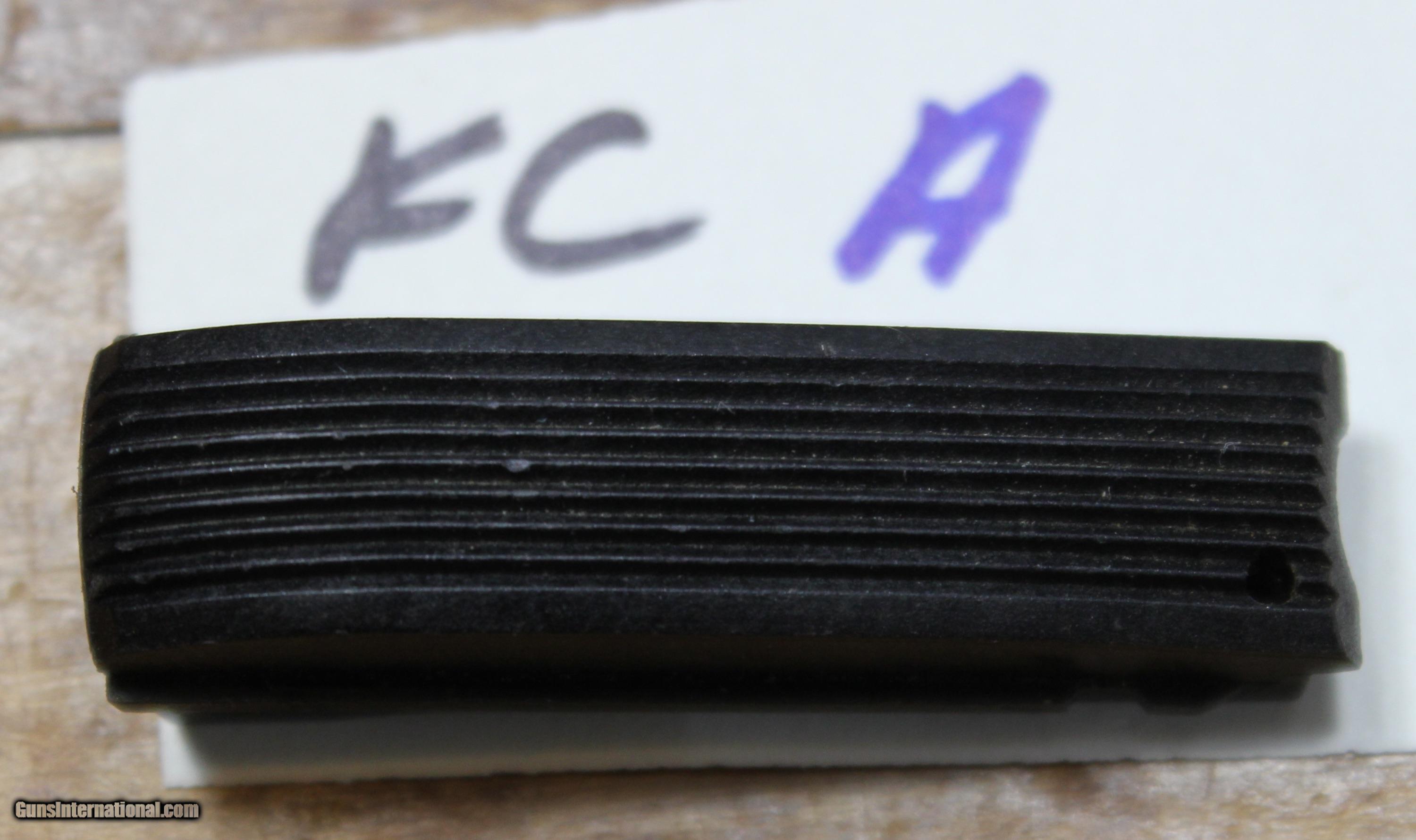 Factory Colt 1911 Arched Serrated Black Polymer Mainspring Housing