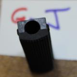 Colt or 1911 Full Size Black Polymer Checkered Mainspring Housing - 5 of 6