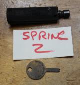Factory Springfield Full Size 1911 Checkered Flat Mainspring Housing - 1 of 7
