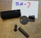 Factory Springfield Armory 1911 Compact Flat Checkered Black Mainspring Housing - 2 of 8