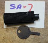 Factory Springfield Armory 1911 Compact Flat Checkered Black Mainspring Housing - 1 of 8
