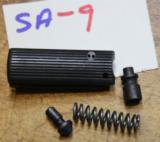 Factory Springfield Armory 1911 Compact Serrated Flat Black Mainspring Housing - 2 of 8