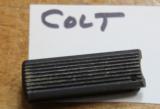 Factory Colt Officers 1911 Serrated Black Matte Mainspring Housing - 1 of 8
