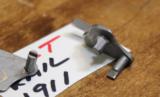 Factory Colt 1911 Ambidextrous Stainless Steel Extended Thumb Safety - 12 of 12