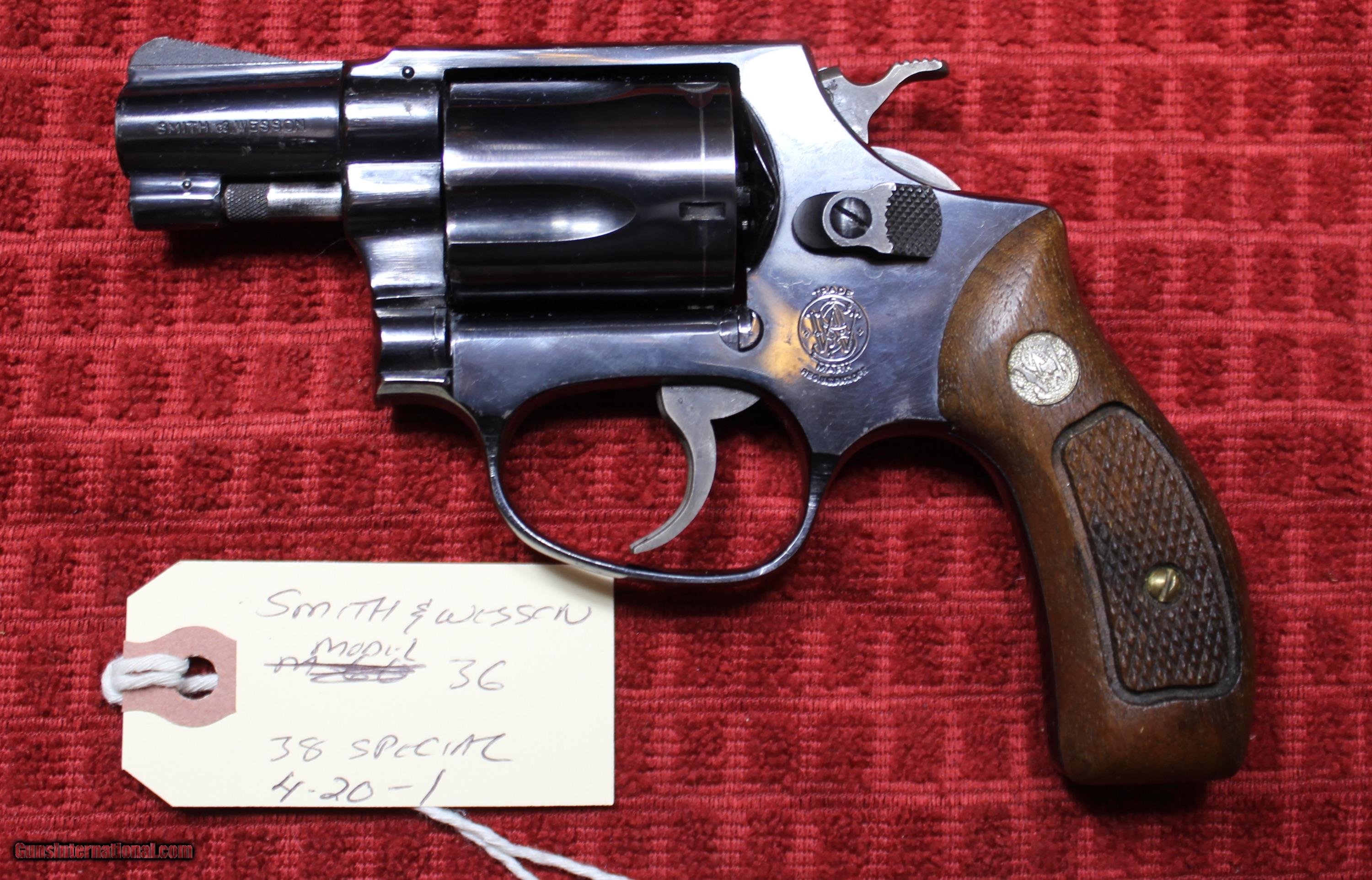 smith and wesson revolver 38 special