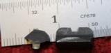 Factory Colt 1911 Three Dot Front and Rear Sight Set Tall - 5 of 8