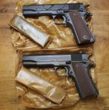 Colt 1911 A1 World War II Custom Shop Commemorative Consecutive Serial Number Pair - 3 of 25