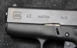 Glock 43 9mm Pistol with everything but fired case. - 5 of 25