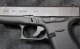Glock 43 9mm Pistol with everything but fired case. - 6 of 25