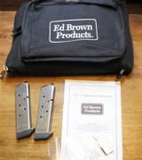 Ed Brown Executive Elite 1911 45ACP Blue with extra features - 2 of 25