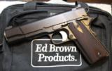 Ed Brown Executive Elite 1911 45ACP Blue with extra features - 1 of 25