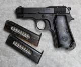 R Beretta Co 7.65mm Brevettata V.T. 1944 Pistol w Two Magazines - 1 of 25