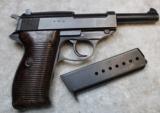 World War II "Waffenfabrik Walther"AC44" Code P38 Semi-Automatic Pistol 9mm - 2 of 25