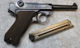 Erfurt 1916 Dated Luger Semi-Automatic Pistol Correct Mag NOT Matching SN - 2 of 25