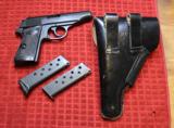 Manurhin PP under license from Walther 7.65MM with two mags and holster - 2 of 25