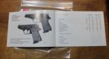 Walther PP PPK Factory Original Manual NOT a reproduction - 5 of 8