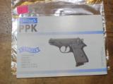 Original Factory Walther PP PPK Manual NOT a reproduction - 1 of 8