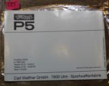 Original Factory Walther P5 Manual NOT a reproduction - 2 of 8