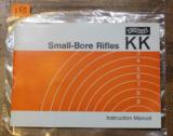 Original Factory Walther Small Bore Rilfes KK Manual NOT a reproduction - 1 of 8