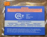 Original Factory Colt Series 80 Pistols Manual NOT a Reproduction - 1 of 4