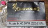 Original Factory Browning Hi-Power 9mm & 40 S&W Single Action Pistol Manual NOT a Reproduction - 1 of 4