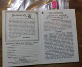 Original Factory Browning Automatic-5 Shotgun Manual NOT a Reproduction - 3 of 8