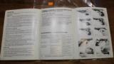 Original Factory Beretta serie 81 Pistol Manual NOT a Reproduction - 9 of 9