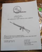 Original Factory Armalite M-15 Rifles and Carbines Manual NOT a Reproduction - 1 of 8