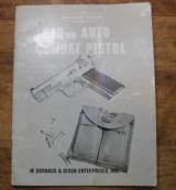 Original Factory Bren Ten 10mm Auto Combat Pistol Manual - 1 of 11