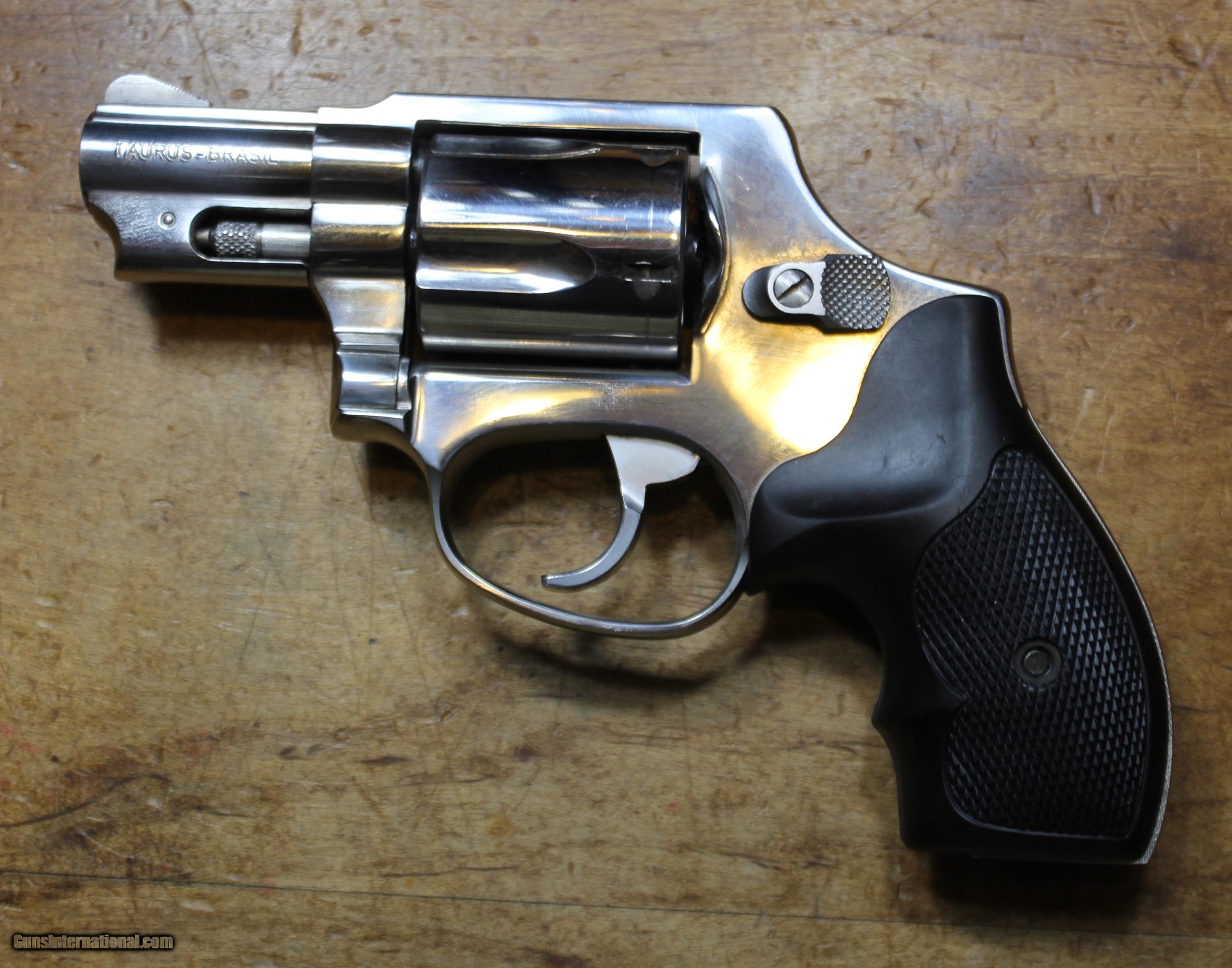 Taurus Model 85 Bobbed Hammer Stainless Steel 38 Special 5 Shot Revolver 8062