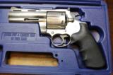 Colt Anaconda 44 Magnum 4" Barrel 6 Shot Stainless Steel Revolver - 2 of 25