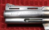 Colt Anaconda 44 Magnum 4" Barrel 6 Shot Stainless Steel Revolver - 3 of 25