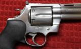 Colt Anaconda 44 Magnum 4" Barrel 6 Shot Stainless Steel Revolver - 8 of 25