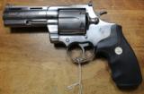Colt Anaconda 44 Magnum 4" Barrel 6 Shot Stainless Steel Revolver - 3 of 25