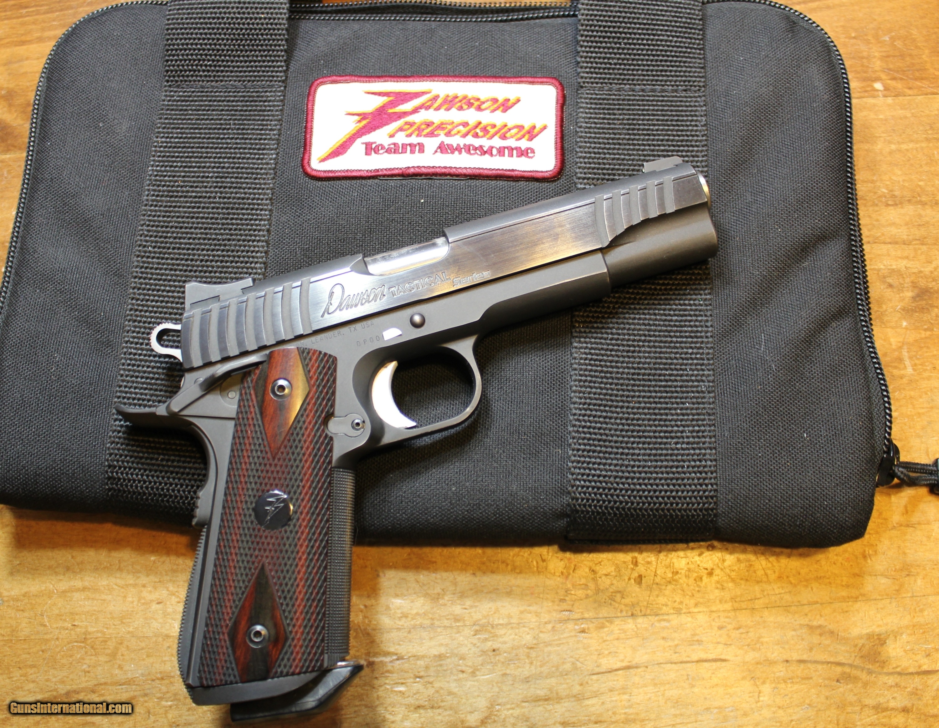 Dawson Precision Tactical Advantage Spec Ops 1911 45acp Blue Steel 5 Pistol