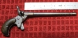 6mm Rare German Flobert Muff or Parlor Pistol .22 Short Single Shot Pistol, Antique - 1 of 25