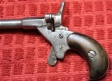 6mm Rare German Flobert Muff or Parlor Pistol .22 Short Single Shot Pistol, Antique - 3 of 25