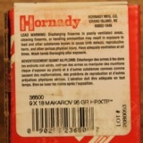 Two (2) Boxes of 100 count 9x18 Makarov Bullets Hornady Bullets 95 Gr HP/XTP # 36500 - 6 of 8