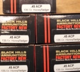 100 rounds of Black Hills 45 ACP 135 Gr HoneyBadger
Handgun or Pistol Ammunition - 1 of 6