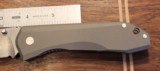 Benchmade Titanium MONOLOCK 761 Plain Edge Silver Lock Blade Knife - 7 of 12