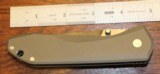Benchmade Titanium MONOLOCK 761 Plain Edge Silver Lock Blade Knife - 11 of 12