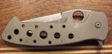 Crawford Custom Kasper Flipper Knife Titanium (3.875 Satin) - 15 of 22