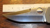 Crawford Custom Kasper Flipper Knife Titanium (3.875 Satin) - 3 of 22