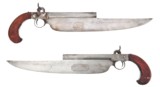 Civilian Model Elgin Cutlass Pistol, Documented C B Allen Cutlass. - 25 of 25
