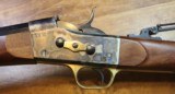 D. Pedersoli Rolling Block .45-70 Sporting Rifle Case Hardened 30" Octagon Blue Barrel - 7 of 25