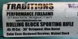 D. Pedersoli Rolling Block .45-70 Sporting Rifle Case Hardened 30" Octagon Blue Barrel - 1 of 25