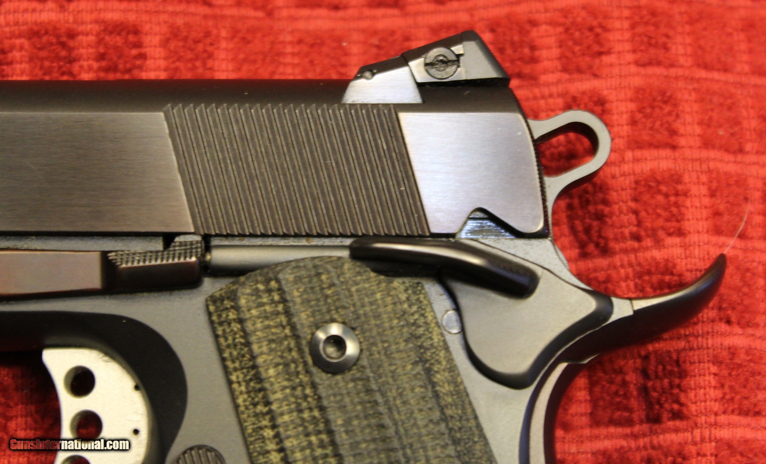 Eric Zinn Now At Cz Custom Shop Ez Performance Full Size Blue Steel 1911 45acp